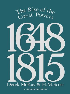 cover image of The Rise of the Great Powers 1648--1815